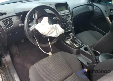 2013 Hyundai Genesis Coupe 2.0T from USA, damaged, VIN KMHHT6KD1DU107517